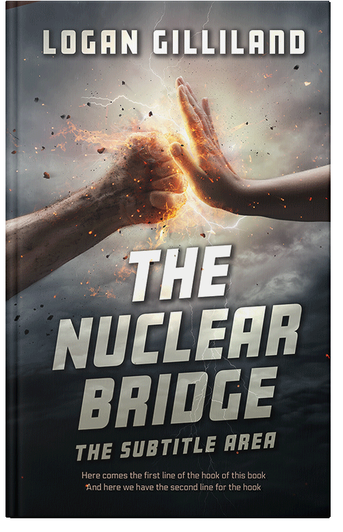 Front view of Premade Science Fiction Book Cover - Shark #17927 | BookCoverZone*