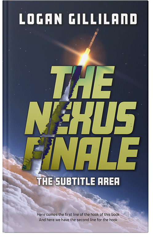 Front view of Premade Science Fiction Book Cover - Ebony Clay #17931 | BookCoverZone*