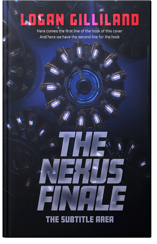 Front view of Premade Science Fiction Book Cover - Ebony #17937 | BookCoverZone*
