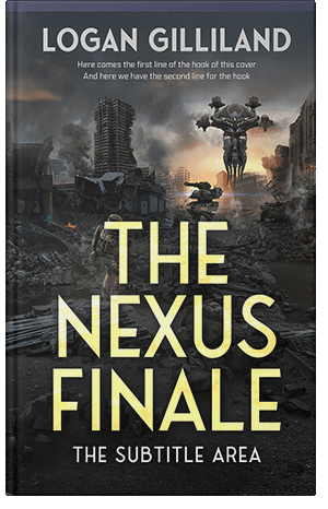 Premade Book Cover Outer Space