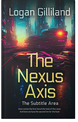 Premade Book Cover Tan