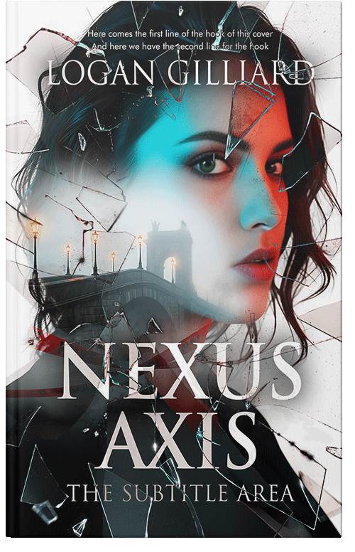 Front view of Premade Mystery & Thriller & Suspense Book Cover - Swirl #17966 | BookCoverZone*