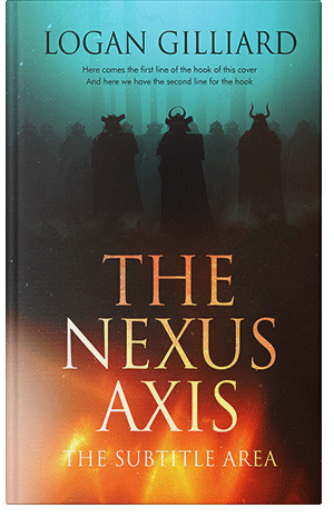 Premade Book Cover Burnt Sienna