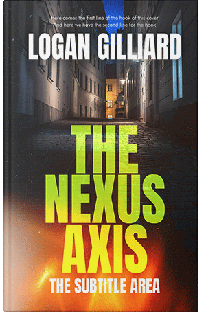 Premade Book Cover Woody Brown