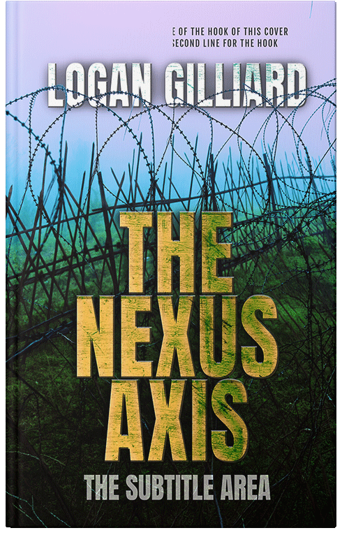 Front view of Premade Mystery & Thriller & Suspense Book Cover - Green Kelp