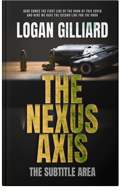 Front view of Premade Mystery & Thriller & Suspense Book Cover - Laser #17983 | BookCoverZone*