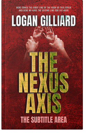 Premade Book Cover Dark Tan