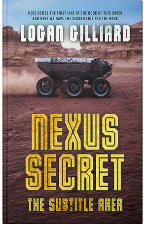 Premade Book Cover Rock