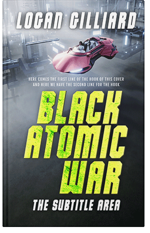 Premade Book Cover Outer Space