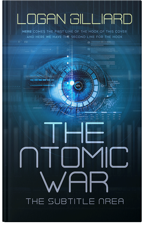 Front view of Premade Science Fiction Book Cover - Black Pearl #18000 | BookCoverZone*
