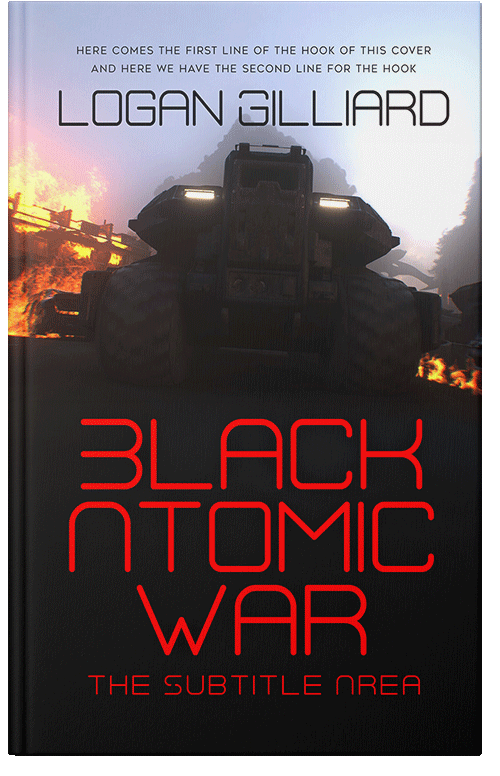 Front view of Premade Apocalyptica Book Cover - Cod Gray #18002 | BookCoverZone*