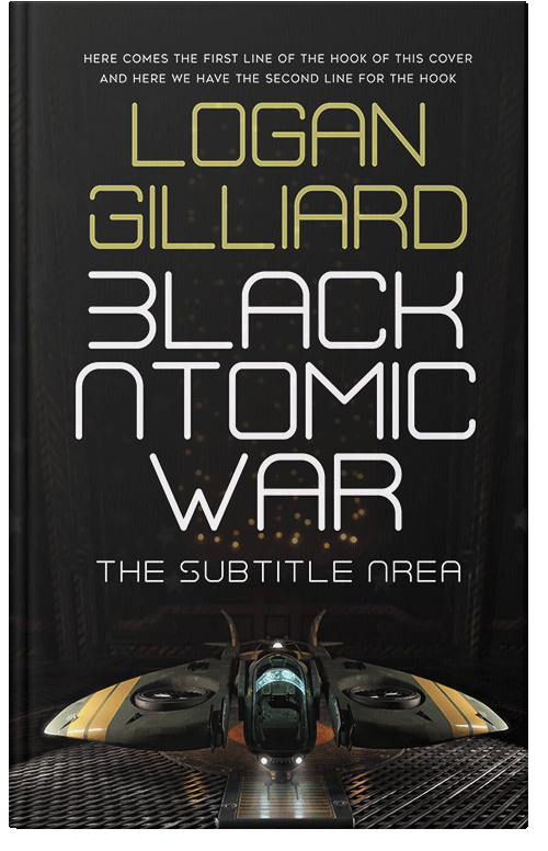 Front view of Premade Science Fiction Book Cover - Cod Gray #18013 | BookCoverZone*