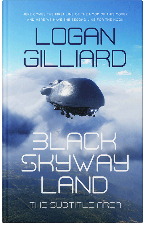 Front view of Premade Science Fiction Book Cover - Danube #18017 | BookCoverZone*