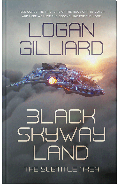 Front view of Premade Science Fiction Book Cover - Salt Box #18018 | BookCoverZone*