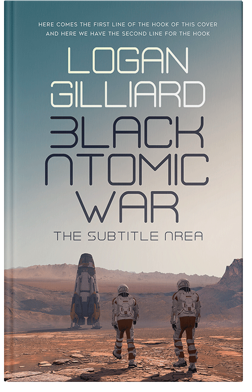 Front view of Premade Science Fiction Book Cover - Silk #18020 | BookCoverZone*