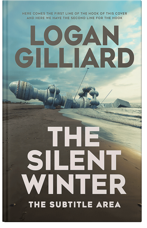 Front view of Premade Science Fiction Book Cover - Fuscous Gray #18041 | BookCoverZone*