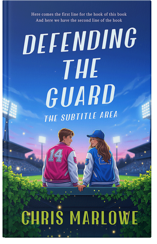 Front view of Premade Teen & Young Adult Book Cover - Pale Slate #18052 | BookCoverZone