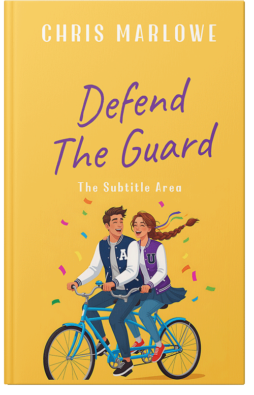 Front view of Premade Teen & Young Adult Book Cover - Saffron Mango #18063 | BookCoverZone