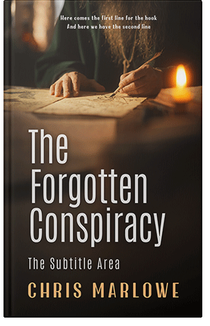 Premade Book Cover Tan
