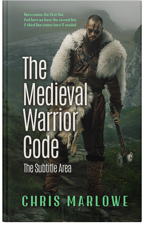 Front view of Premade Historical Book Cover - Heavy Metal #18110 | BookCoverZone*