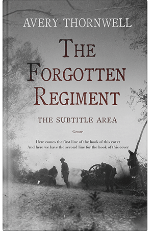 Premade Book Cover Gray