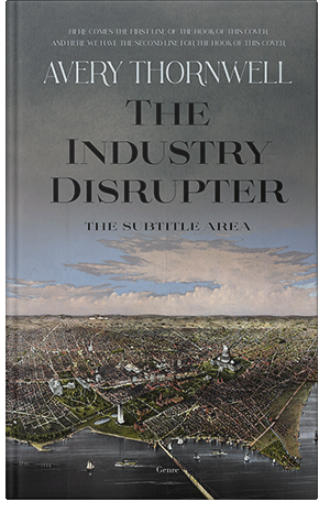 Premade Book Cover Storm Dust
