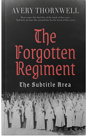 Premade Book Cover Cod Gray