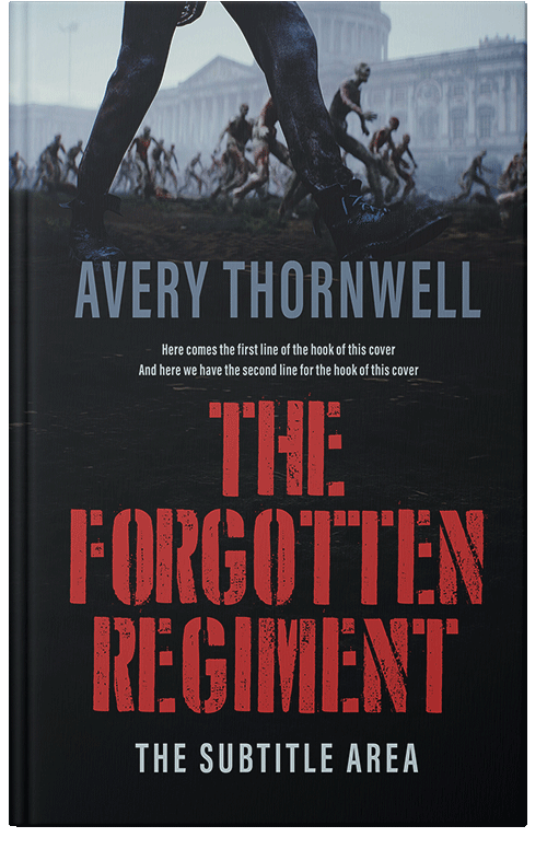 Front view of Premade  Book Cover - Gull Gray #18146 | BookCoverZone*