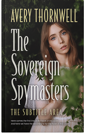 Premade Book Cover Soft Amber