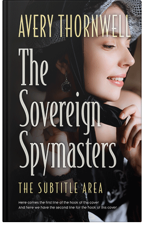 Premade Book Cover Cocoa Brown