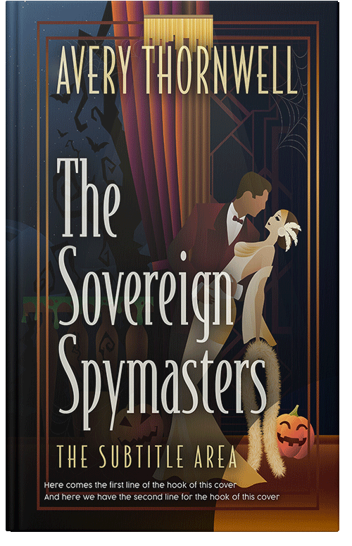 Front view of Premade  Book Cover - Sorrell Brown #18169 | BookCoverZone*
