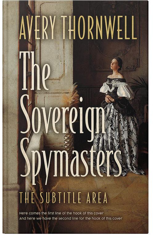 Front view of Premade Historical Book Cover - Oil #18171 | BookCoverZone