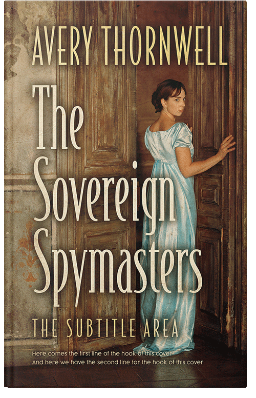 Front view of Premade Historical Book Cover - Saddle #18173 | BookCoverZone