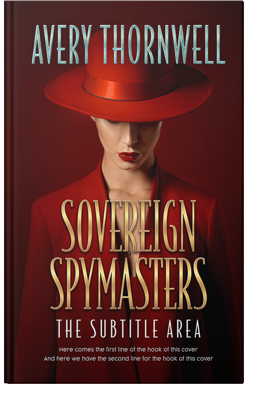Front view of Premade Mystery & Thriller & Suspense Book Cover - Bulgarian Rose #18189 | BookCoverZone
