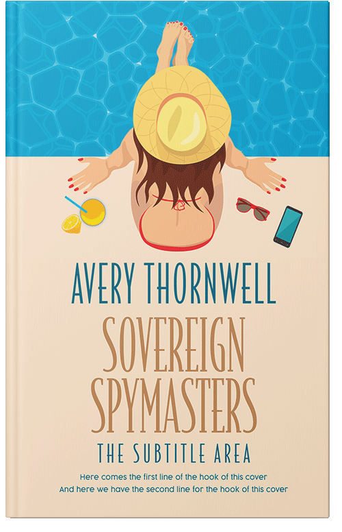 Front view of Premade Travel Book Cover - Givry #18194 | BookCoverZone*