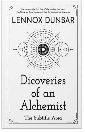 Premade Book Cover Cod Gray