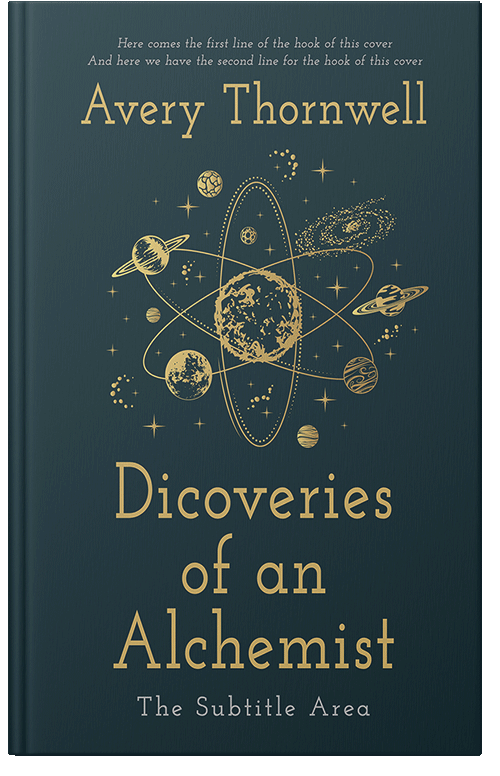 Front view of Premade Fantasy Book Cover - Te Papa Green #18229 | BookCoverZone