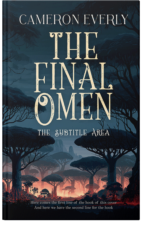 Front view of Premade Fantasy Book Cover - Big Stone #18275 | BookCoverZone*