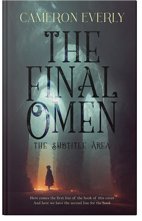 Front view of Premade Fantasy Book Cover - Tuna #18278 | BookCoverZone*