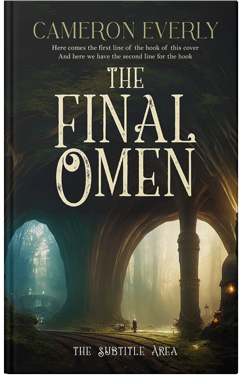 Front view of Premade Fantasy Book Cover - Akaroa #18280 | BookCoverZone*