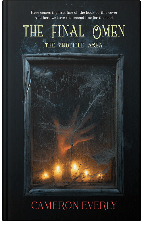 Front view of Premade Horror Book Cover - Bunker #18295 | BookCoverZone*