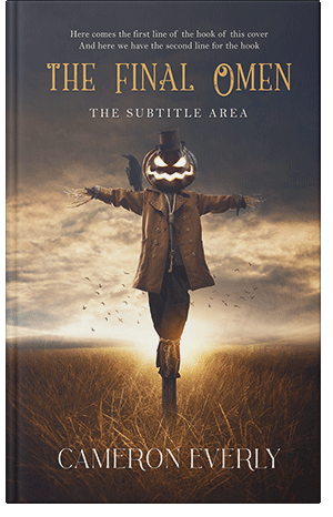 Premade Book Cover Woody Brown - ID 18297