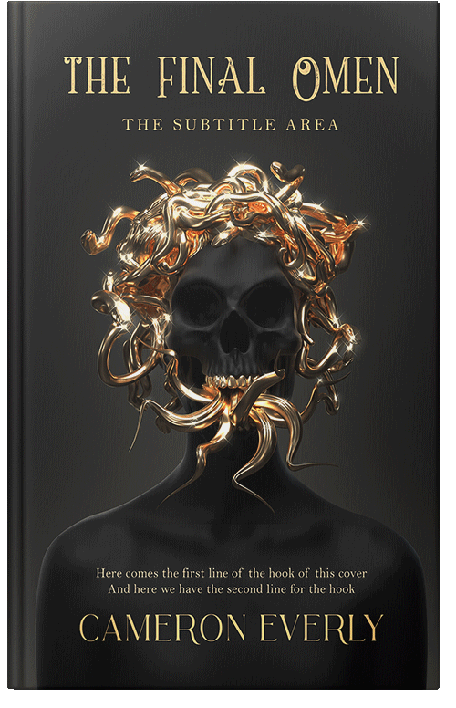 Front view of Premade Horror Book Cover - Dune #18300 | BookCoverZone*