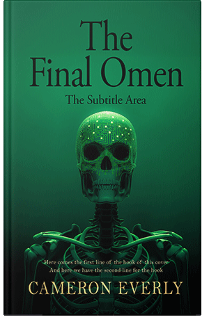 Premade Book Cover Fun Green - ID 18302