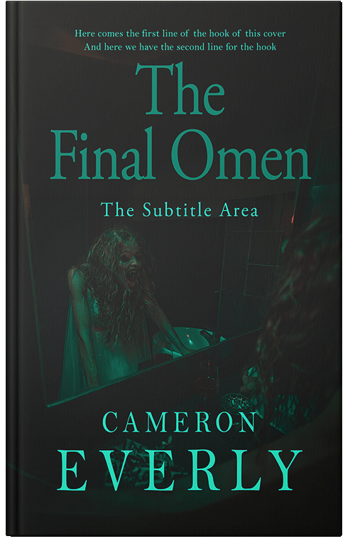 Front view of Premade Horror Book Cover - Heavy Metal #18303 | BookCoverZone*