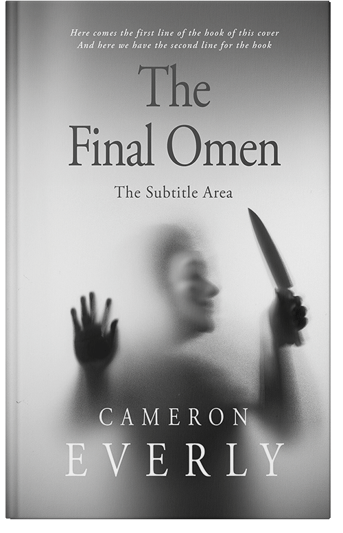 Front view of Premade Mystery & Thriller & Suspense Book Cover - Silver #18308 | BookCoverZone*