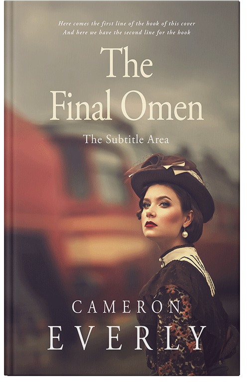 Front view of Premade Historical Book Cover - Cement #18313 | BookCoverZone*