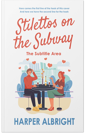 Premade Book Cover Blue Bayoux