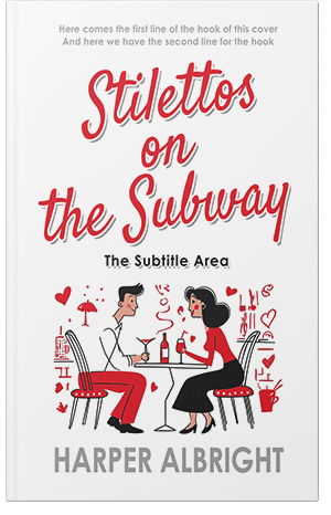 Premade Book Cover Swiss Coffee