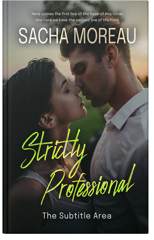 Front view of Premade Romance Book Cover - Rangitoto #18355 | BookCoverZone